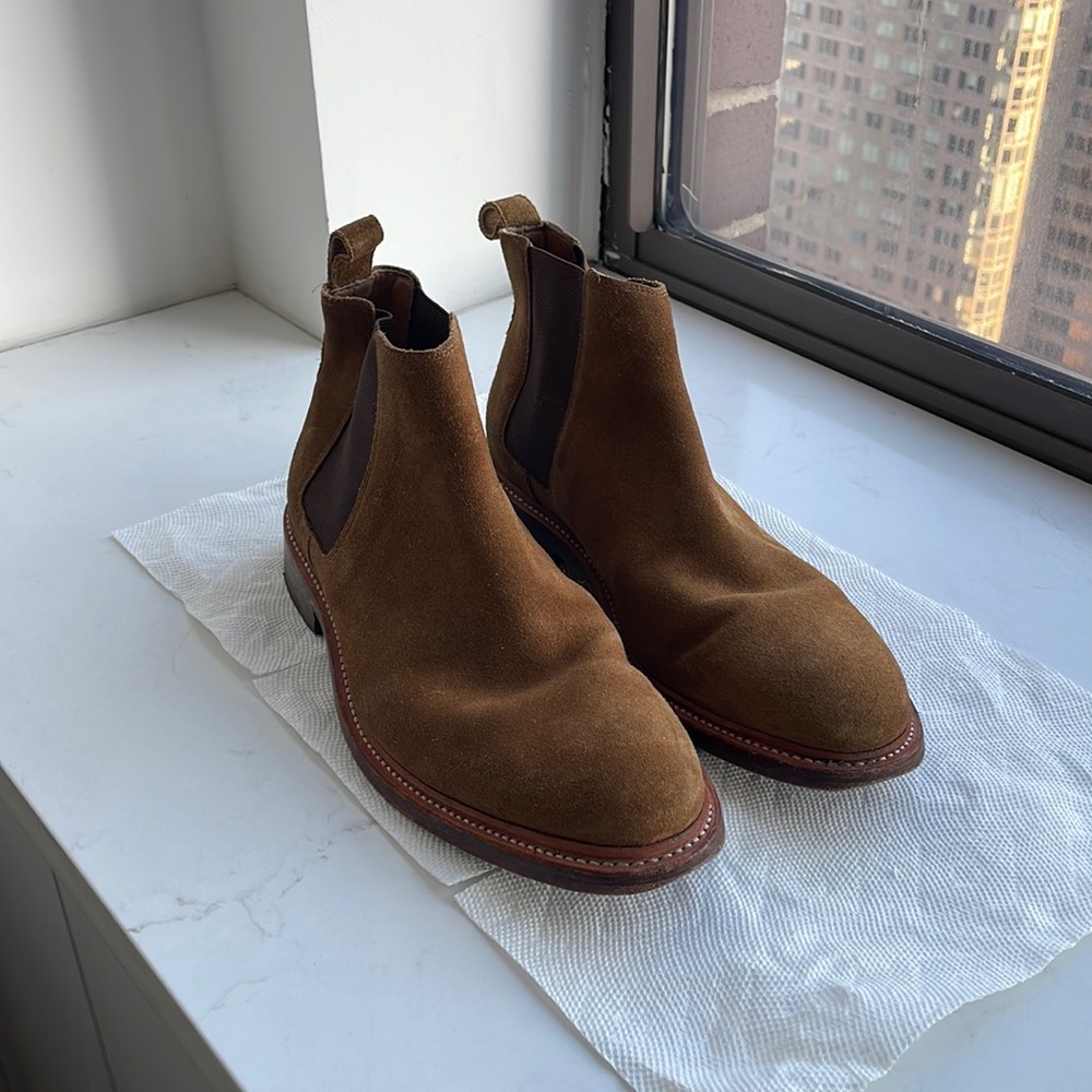 Suede Chelsea Boots